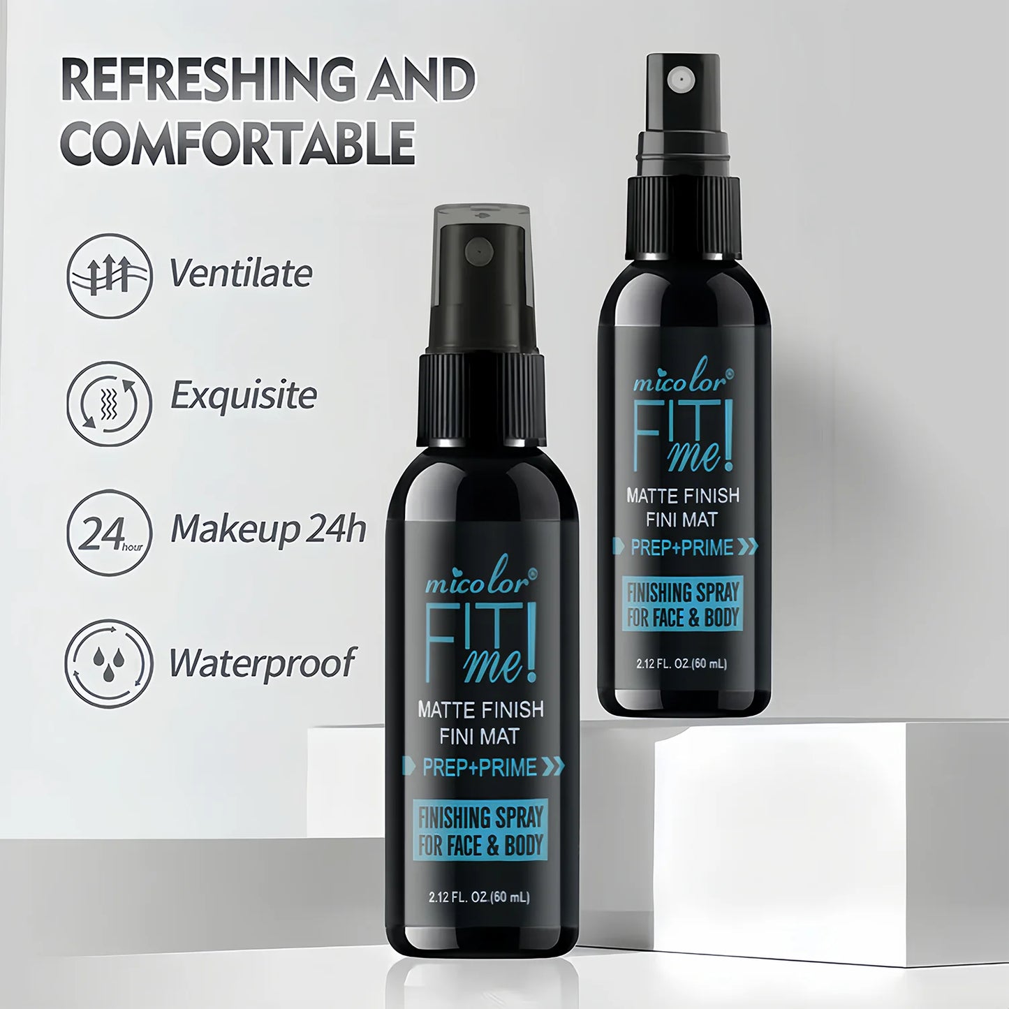 Mattifying Waterproof Setting Spray Glossy Matte Base Makeup Control Oil