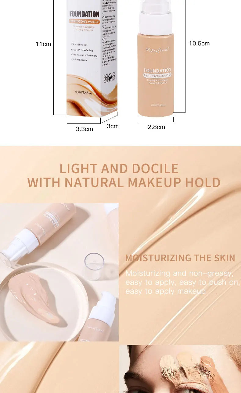 Liquid Foundation Effective Concealer Waterproof Sweat