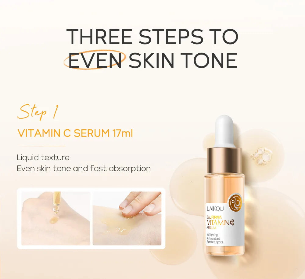 Golden Sakura Skin Care Sets Face Cream Serum