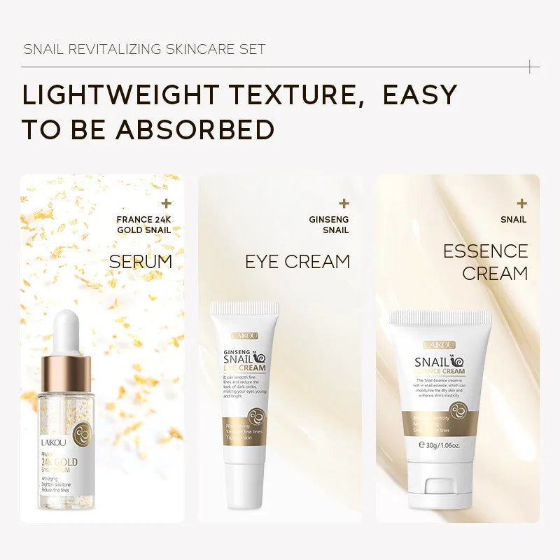 Golden Sakura Skin Care Sets Face Cream Serum