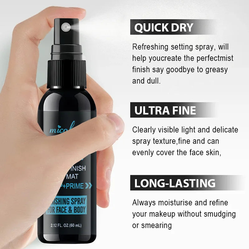 Mattifying Waterproof Setting Spray Glossy Matte Base Makeup Control Oil