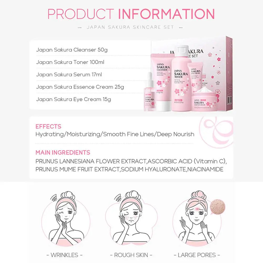 Skin Care Sets Face Cream Serum Toner