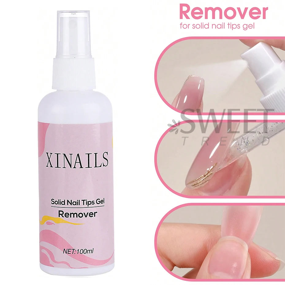 Nail Tips Solid Adhesives Gel Remover Nail Liquid Easy