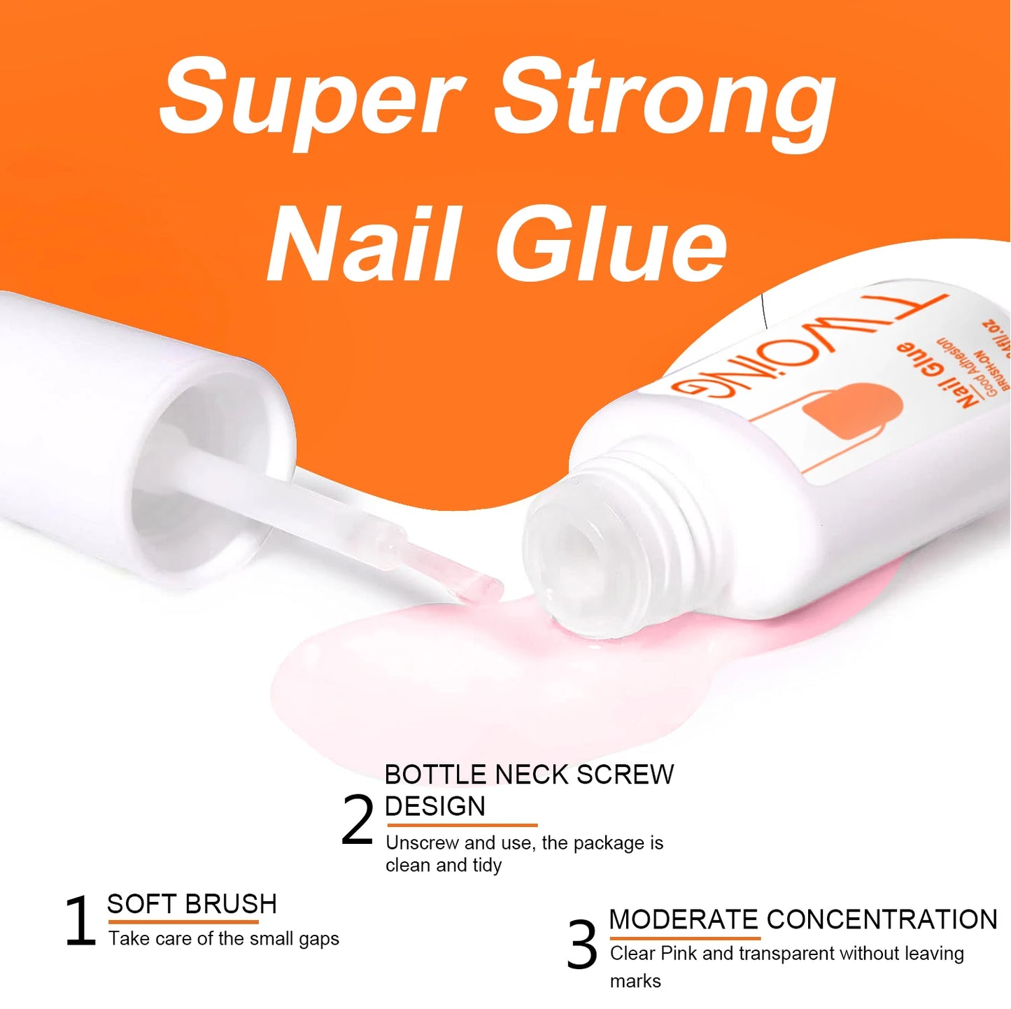 Super Strong Nail Glue For False Nail Tips