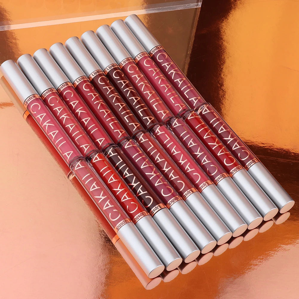 Gloss Lipstick Set Liquid Matte Velvet Matte Women's Makeup Long-lasting