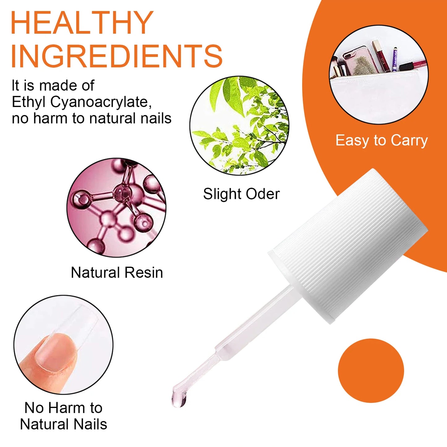 Super Strong Nail Glue For False Nail Tips