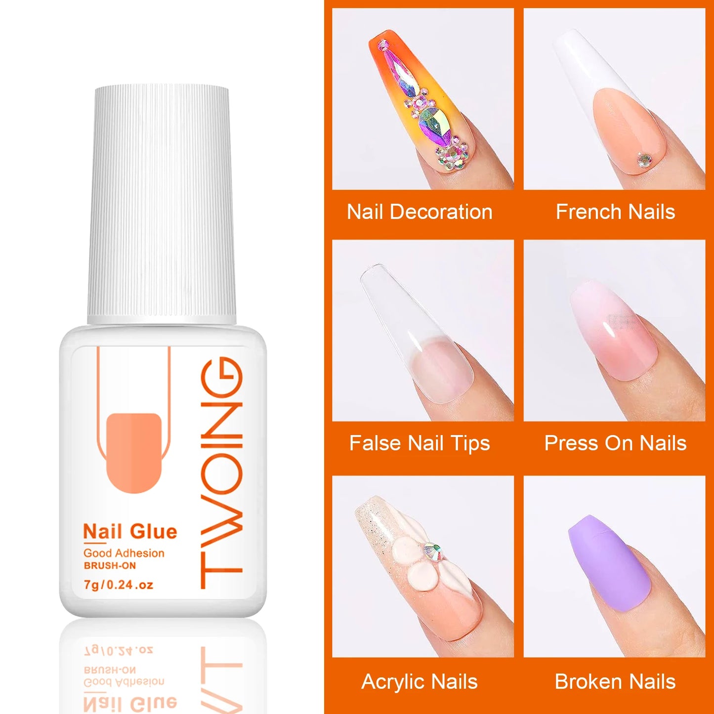 Super Strong Nail Glue For False Nail Tips