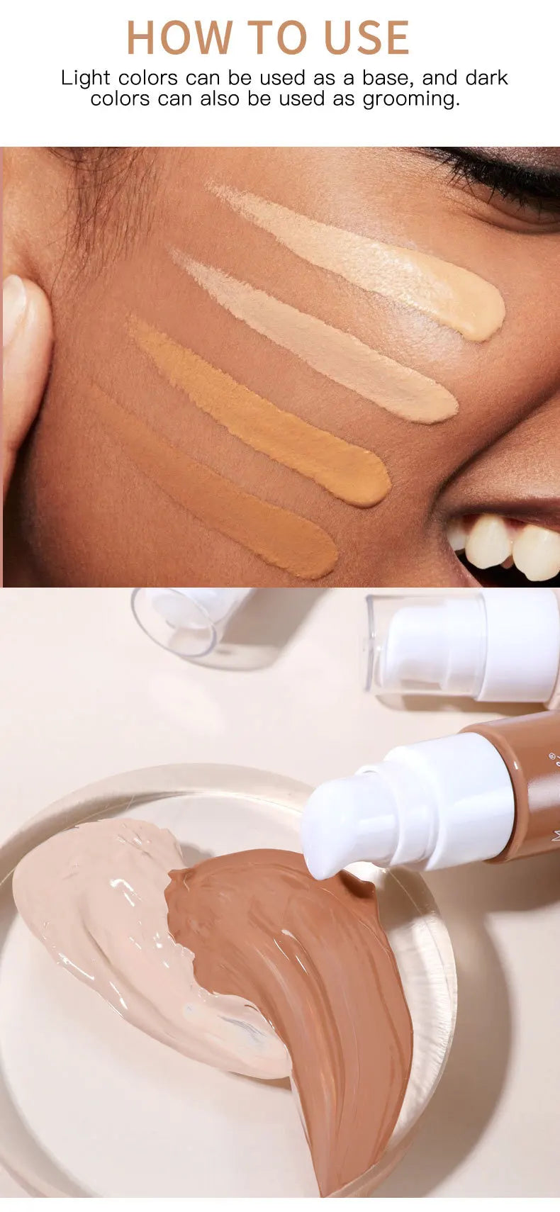 Liquid Foundation Effective Concealer Waterproof Sweat