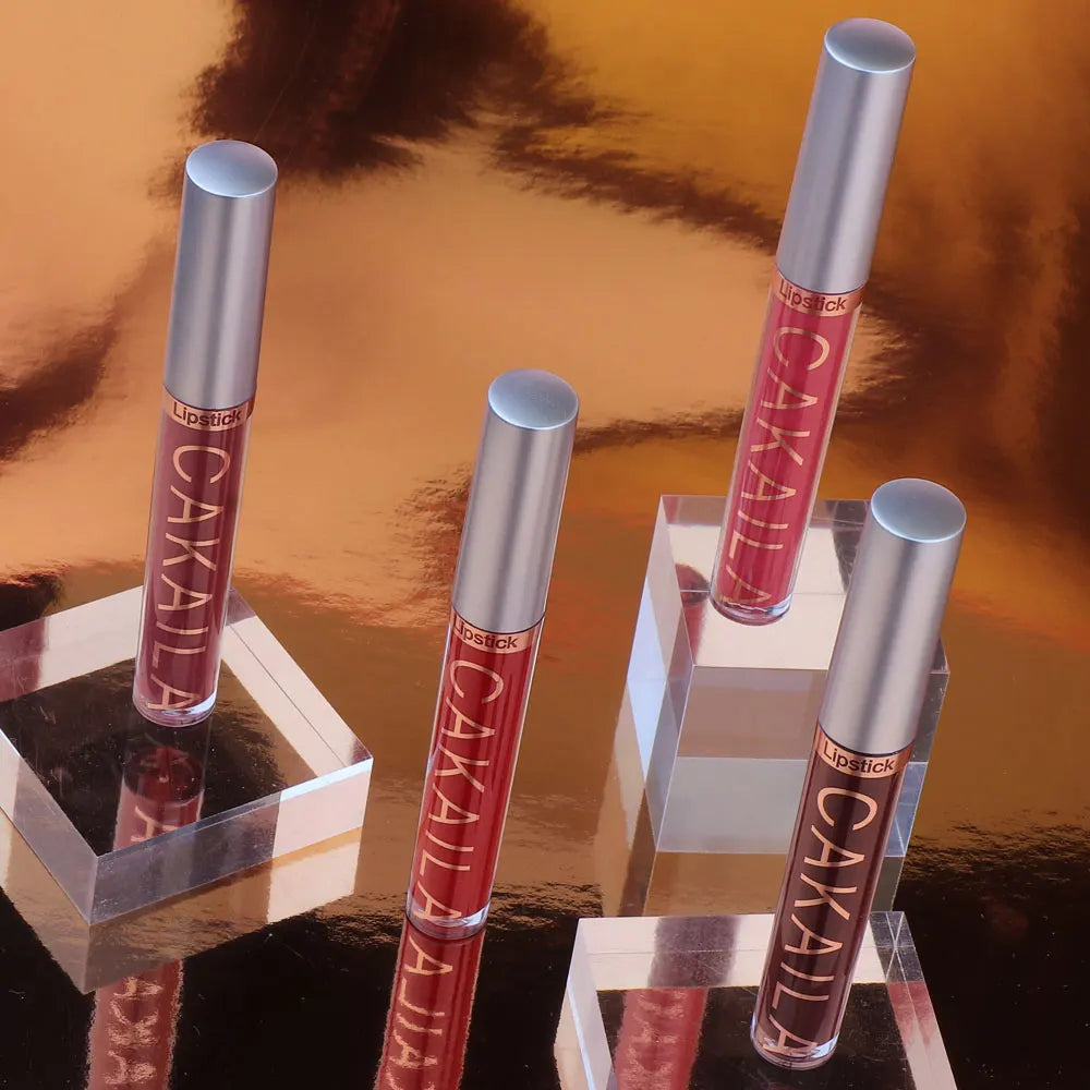 Gloss Lipstick Set Liquid Matte Velvet Matte Women's Makeup Long-lasting