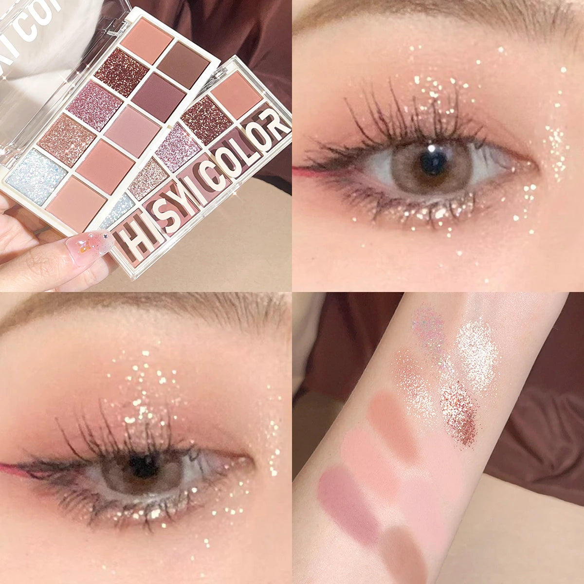 Star Rejuvenation Ten-Color Eye Shadow Pearl Matte Pink Pure Desire Powder Brown Plate Gentle Daily Cheap Makeup