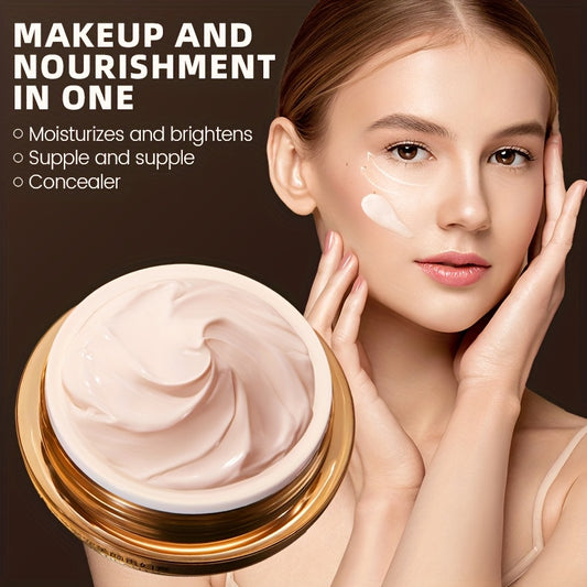 [50g Beauty Cream] Cordyceps Ganoderma Beauty Lady Cream 50g | Moisturizes with Collagen, Hyaluronic Acid, Pearl Powder, and Rose Water